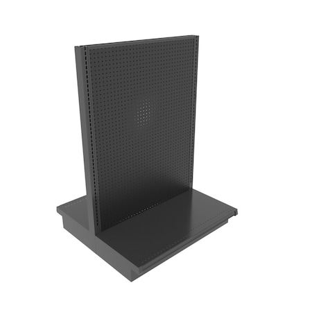 Lozier Gondola Double-Sided Starter, Black 36W 54H 35D P356T-ST